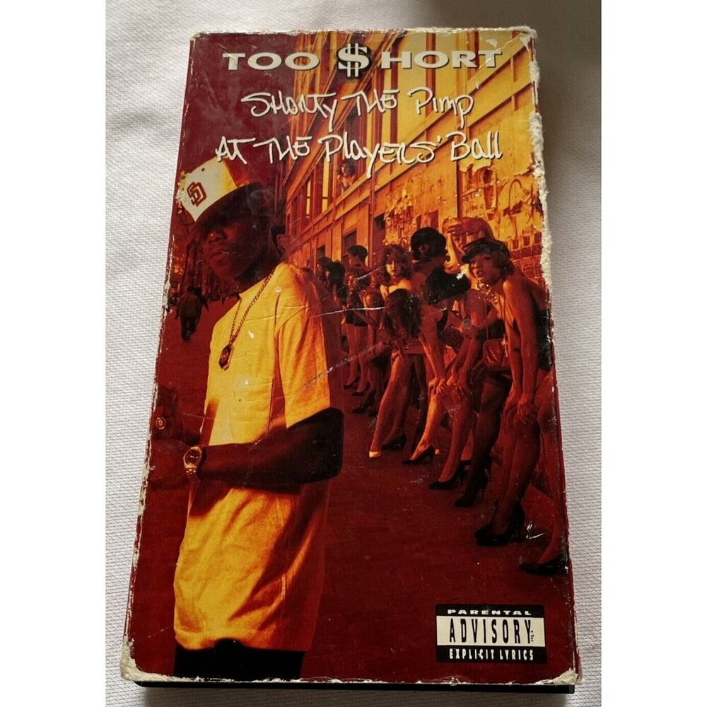 Too $hort "Shorty The Pimp At The Players Ball" VHS Tape Classic Hip-Hop Video